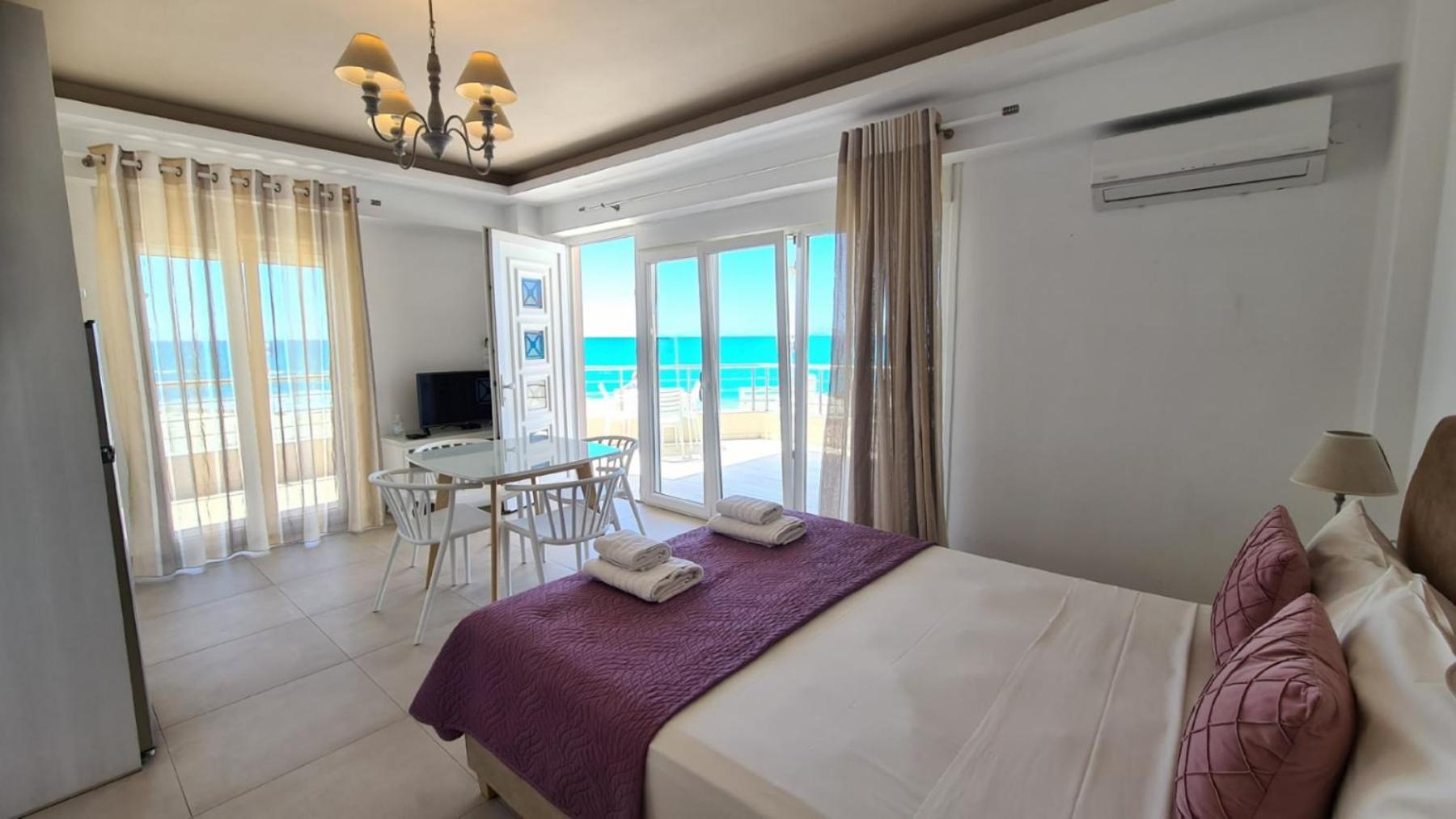 Bella Mare Luxury Apartments Kalamaki  Luaran gambar